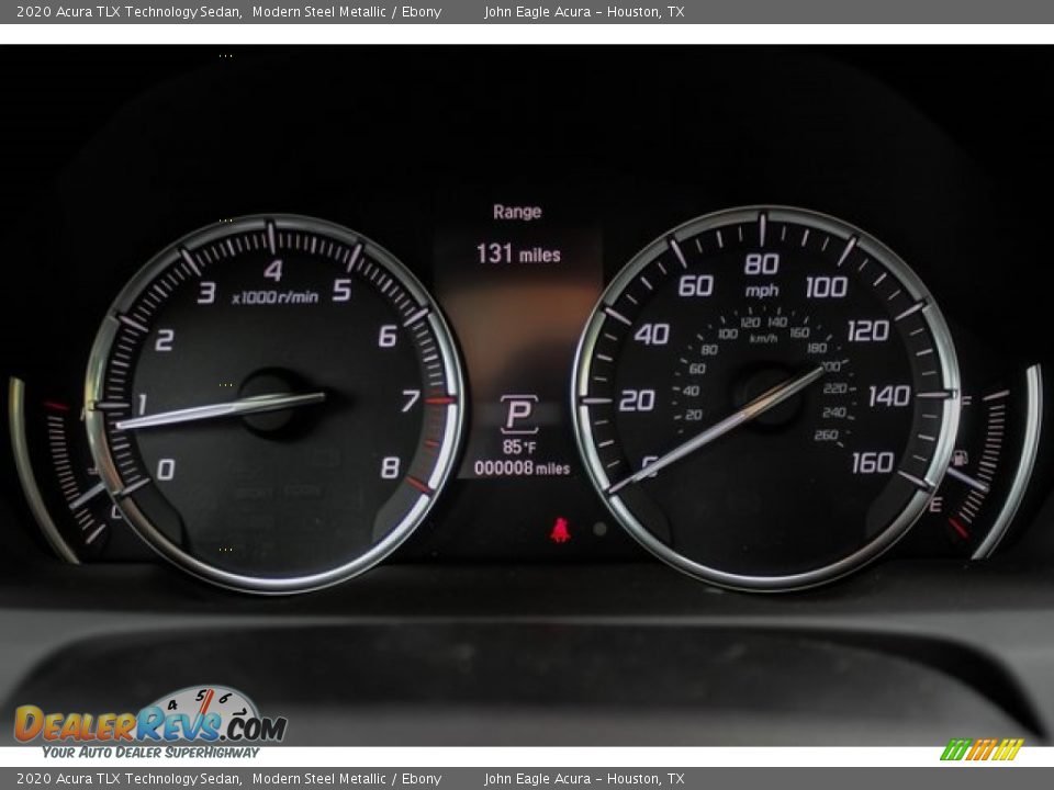 2020 Acura TLX Technology Sedan Modern Steel Metallic / Ebony Photo #32