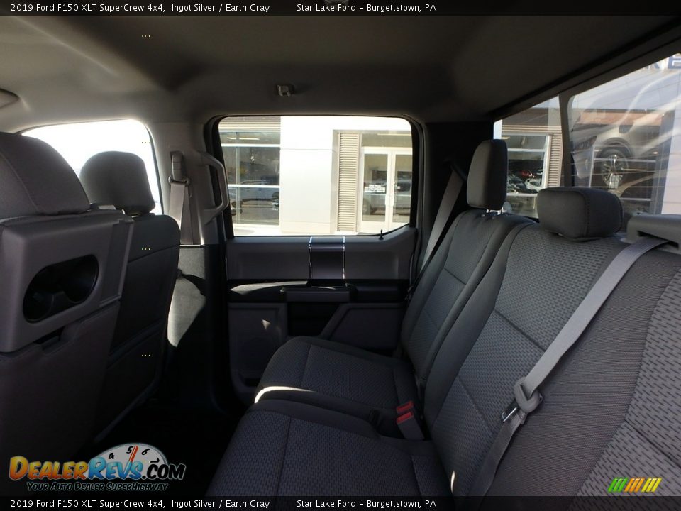 2019 Ford F150 XLT SuperCrew 4x4 Ingot Silver / Earth Gray Photo #12