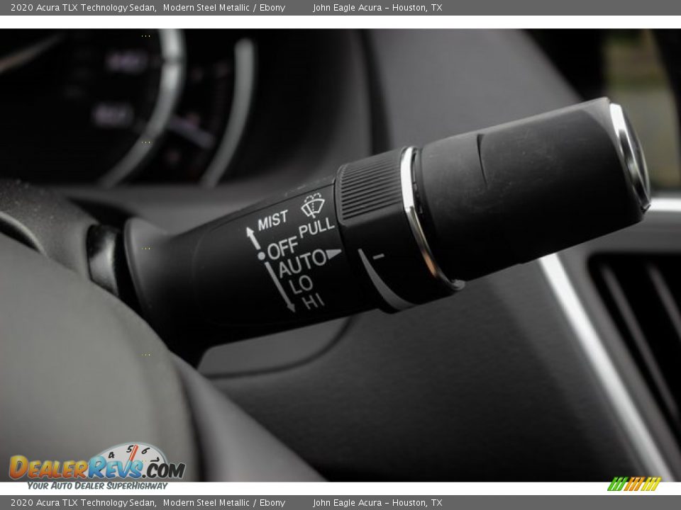 2020 Acura TLX Technology Sedan Modern Steel Metallic / Ebony Photo #35