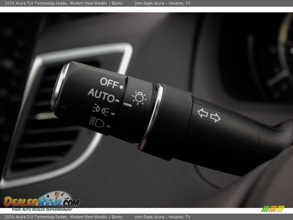 2020 Acura TLX Technology Sedan Modern Steel Metallic / Ebony Photo #36