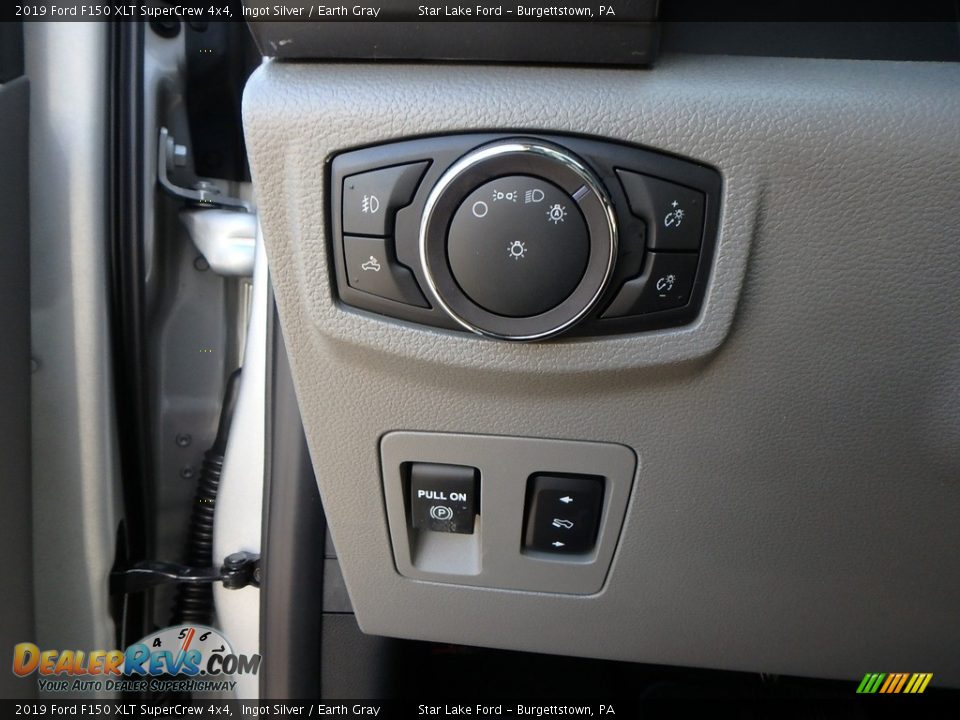 2019 Ford F150 XLT SuperCrew 4x4 Ingot Silver / Earth Gray Photo #15