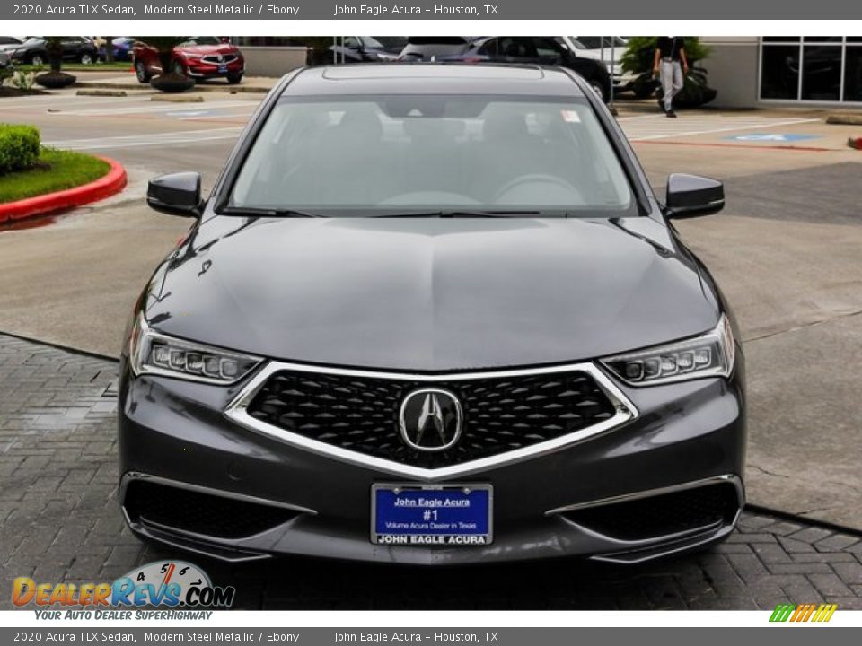 2020 Acura TLX Sedan Modern Steel Metallic / Ebony Photo #2