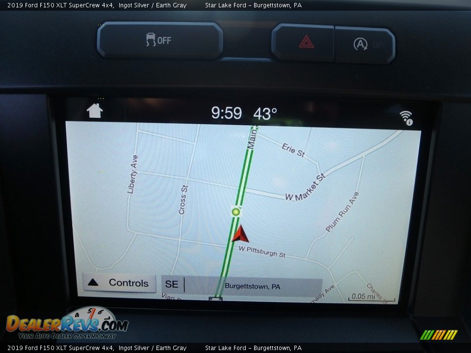 Navigation of 2019 Ford F150 XLT SuperCrew 4x4 Photo #19