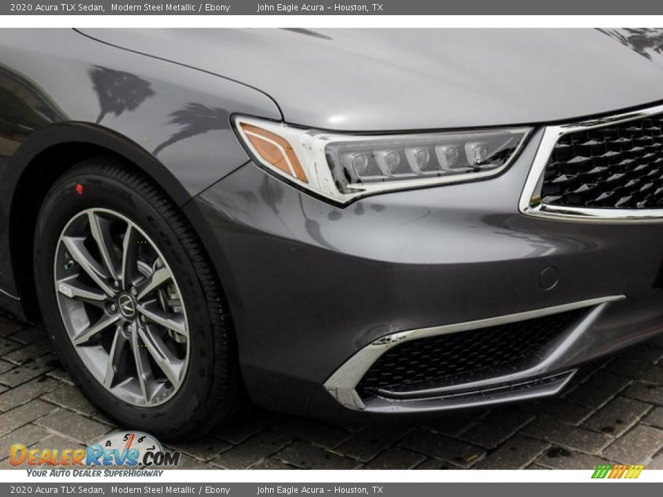 2020 Acura TLX Sedan Modern Steel Metallic / Ebony Photo #10