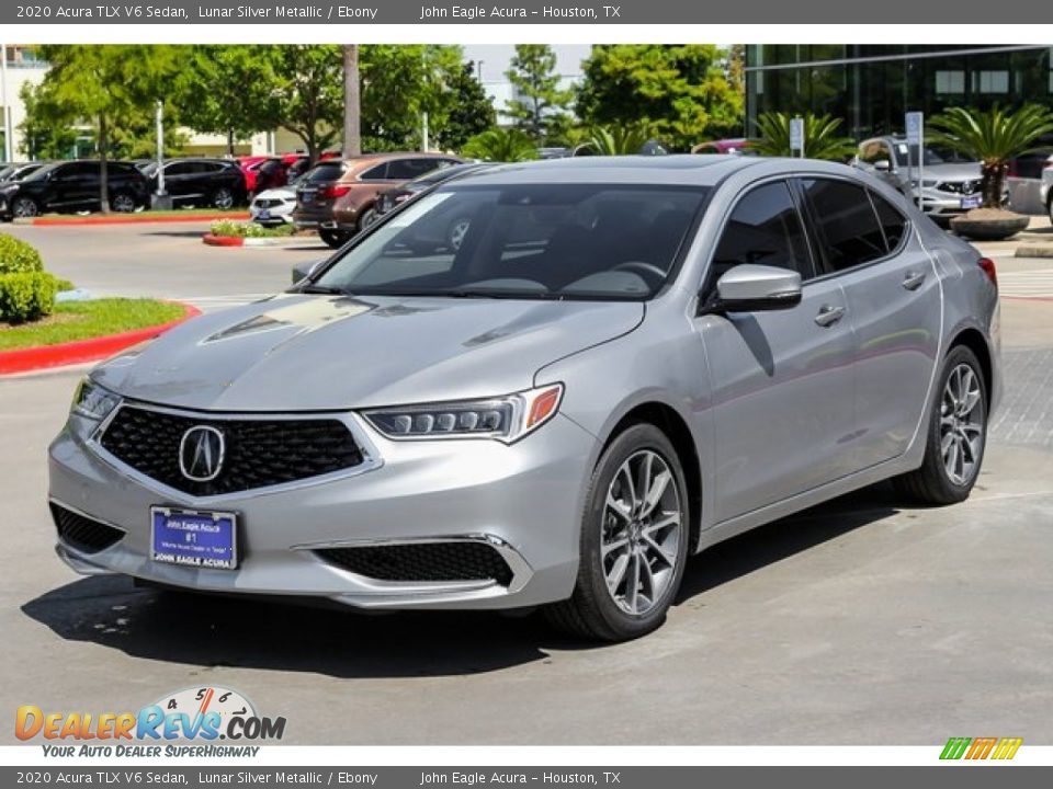 2020 Acura TLX V6 Sedan Lunar Silver Metallic / Ebony Photo #3