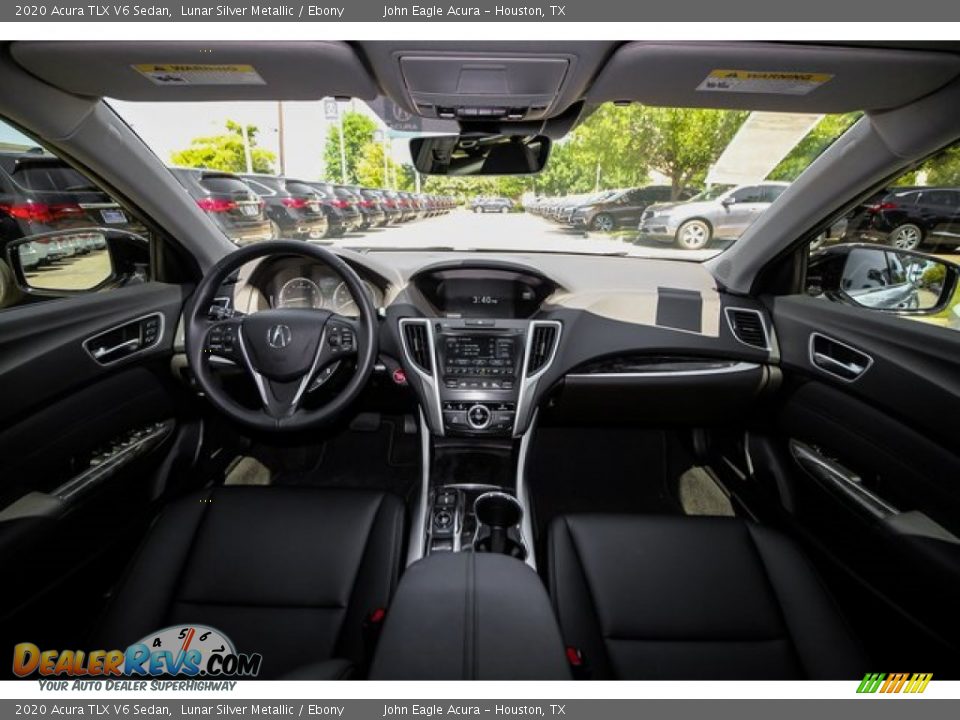 2020 Acura TLX V6 Sedan Lunar Silver Metallic / Ebony Photo #9