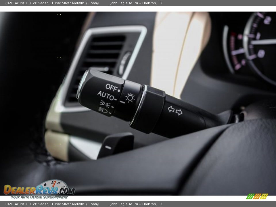 2020 Acura TLX V6 Sedan Lunar Silver Metallic / Ebony Photo #32