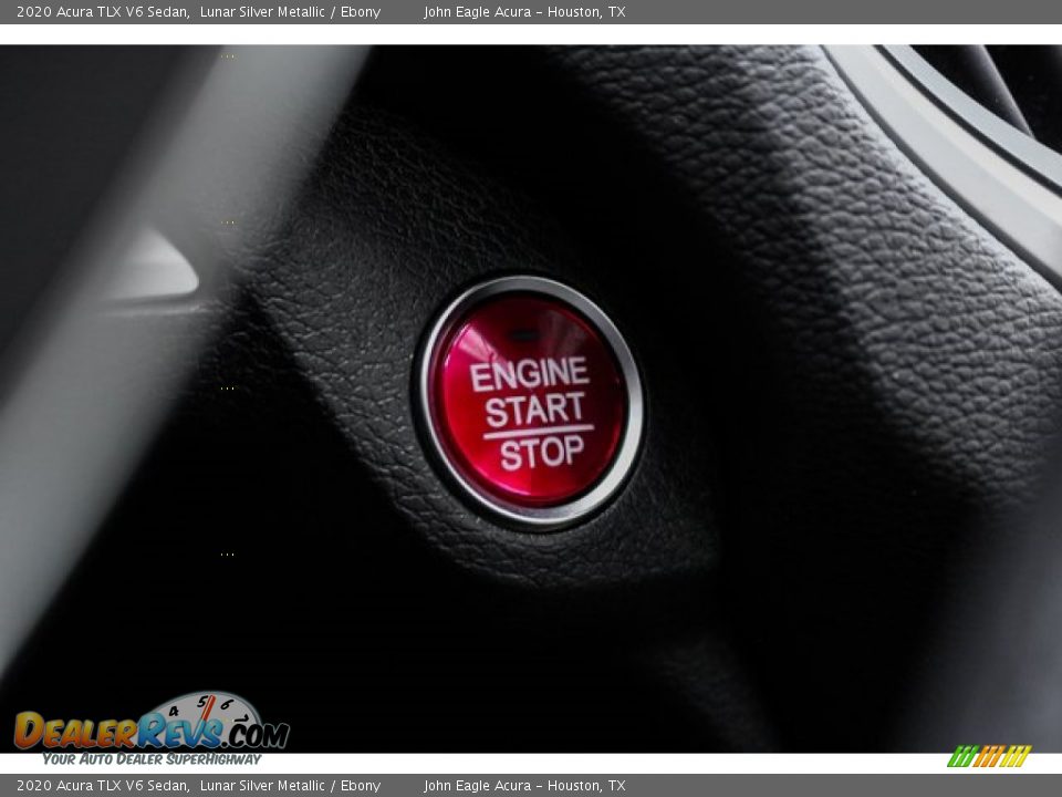2020 Acura TLX V6 Sedan Lunar Silver Metallic / Ebony Photo #36