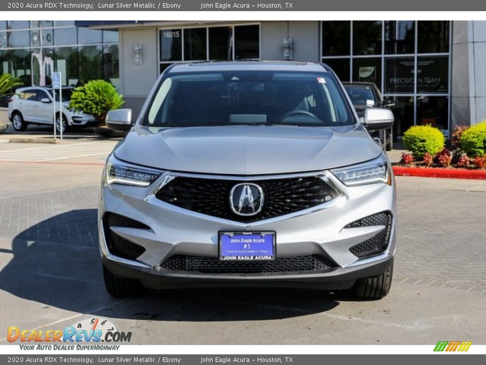 2020 Acura RDX Technology Lunar Silver Metallic / Ebony Photo #2