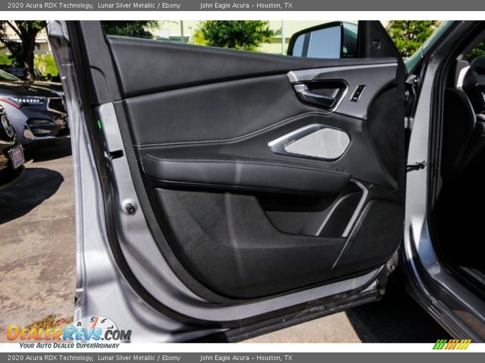 2020 Acura RDX Technology Lunar Silver Metallic / Ebony Photo #15