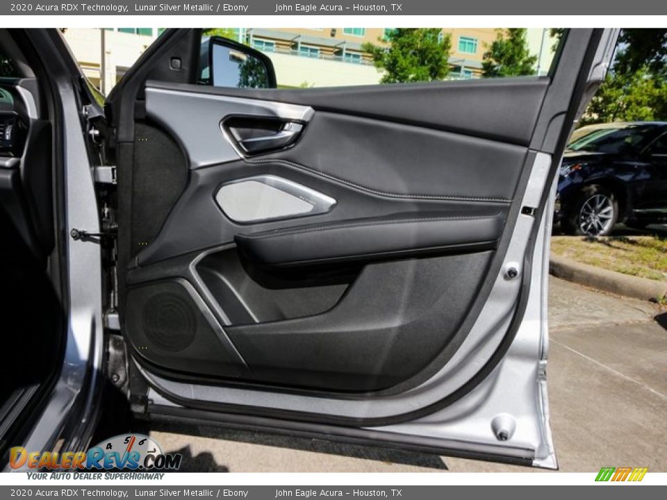 2020 Acura RDX Technology Lunar Silver Metallic / Ebony Photo #23