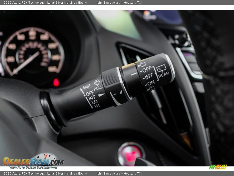 2020 Acura RDX Technology Lunar Silver Metallic / Ebony Photo #35