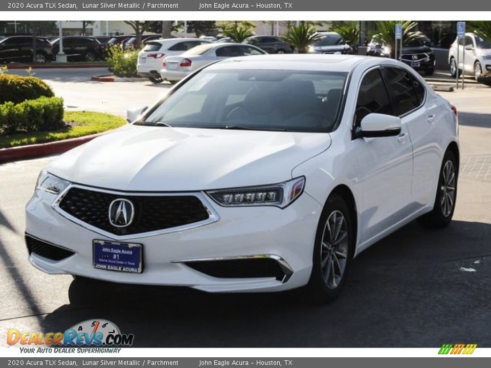 2020 Acura TLX Sedan Lunar Silver Metallic / Parchment Photo #3