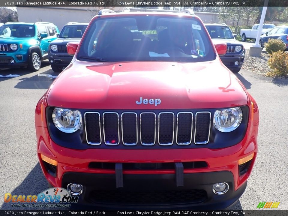 2020 Jeep Renegade Latitude 4x4 Colorado Red / Black Photo #8