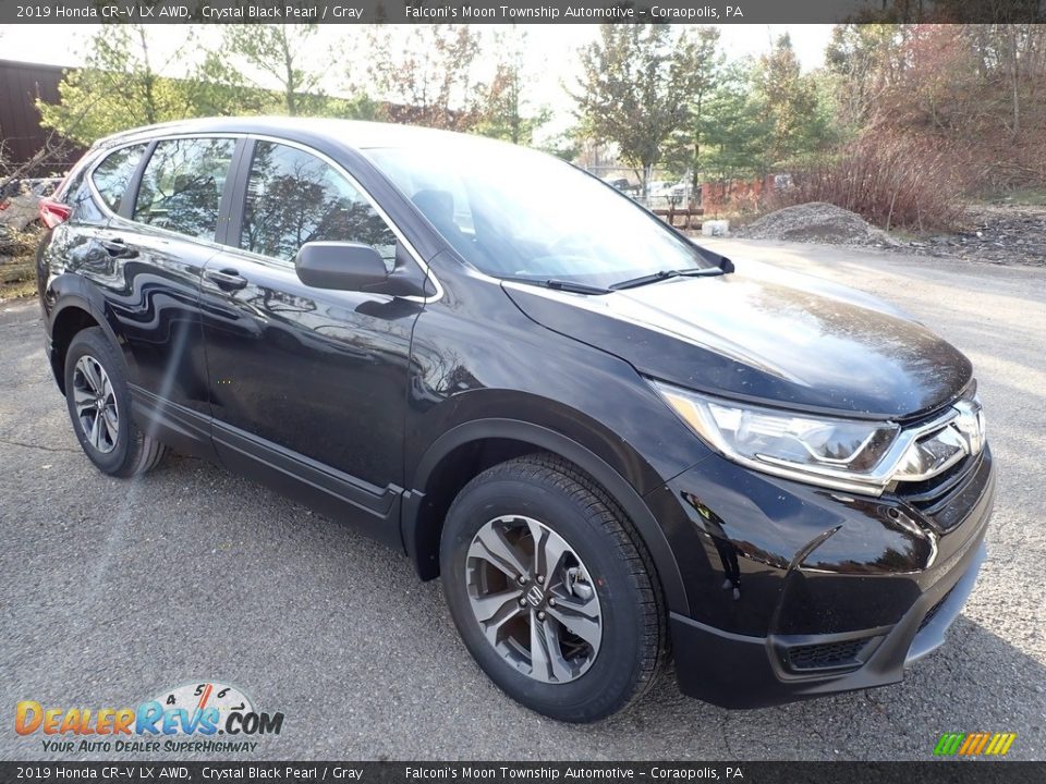 Front 3/4 View of 2019 Honda CR-V LX AWD Photo #5