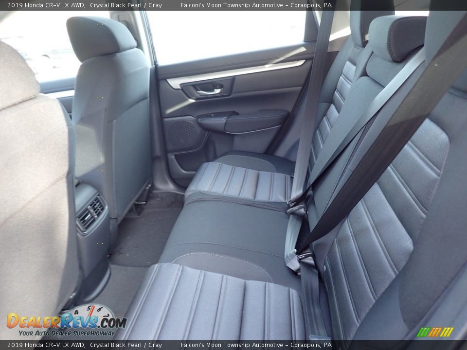 2019 Honda CR-V LX AWD Crystal Black Pearl / Gray Photo #9