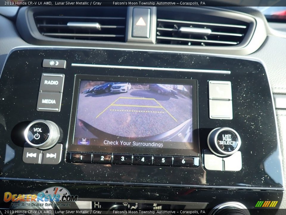 2019 Honda CR-V LX AWD Lunar Silver Metallic / Gray Photo #15