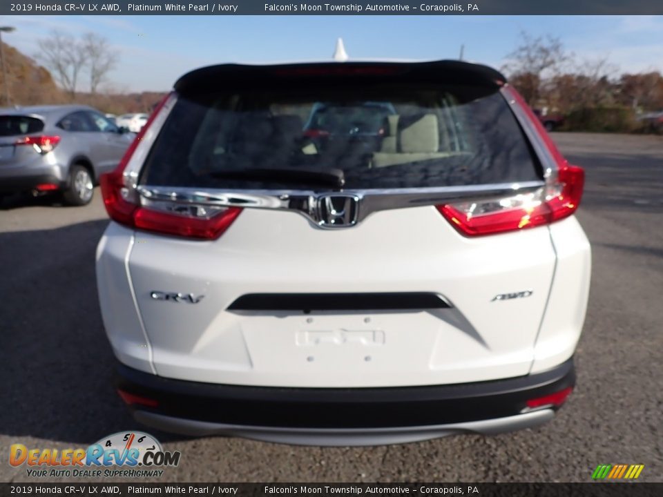 2019 Honda CR-V LX AWD Platinum White Pearl / Ivory Photo #3