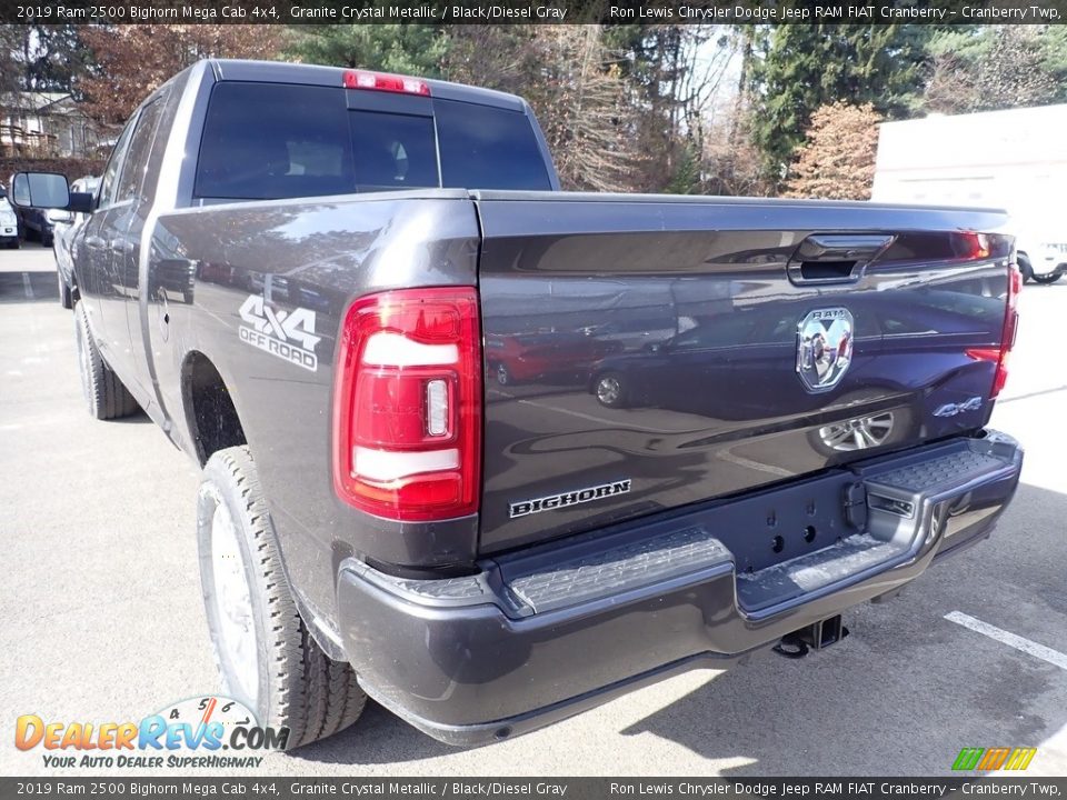 2019 Ram 2500 Bighorn Mega Cab 4x4 Granite Crystal Metallic / Black/Diesel Gray Photo #3