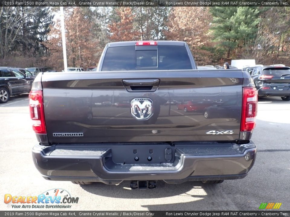 2019 Ram 2500 Bighorn Mega Cab 4x4 Granite Crystal Metallic / Black/Diesel Gray Photo #4