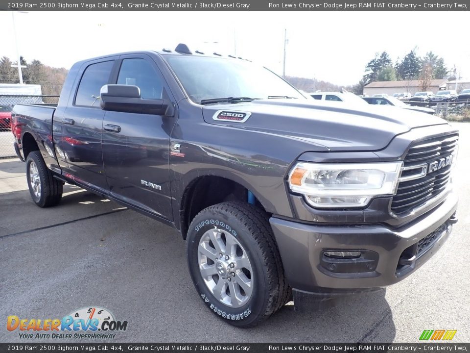 Front 3/4 View of 2019 Ram 2500 Bighorn Mega Cab 4x4 Photo #7