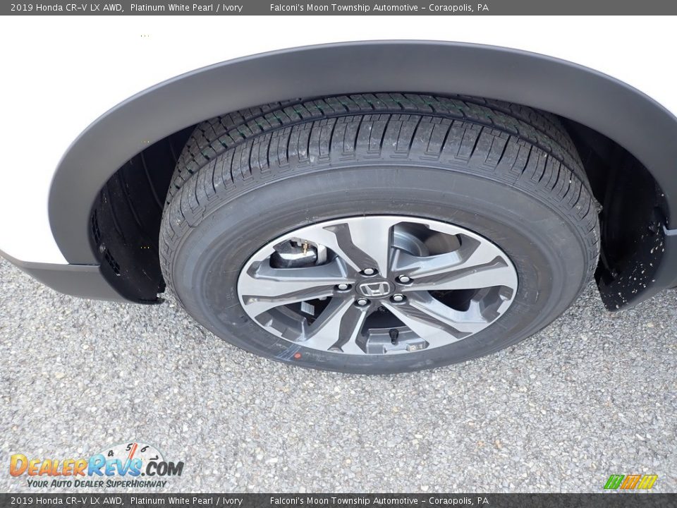 2019 Honda CR-V LX AWD Platinum White Pearl / Ivory Photo #8