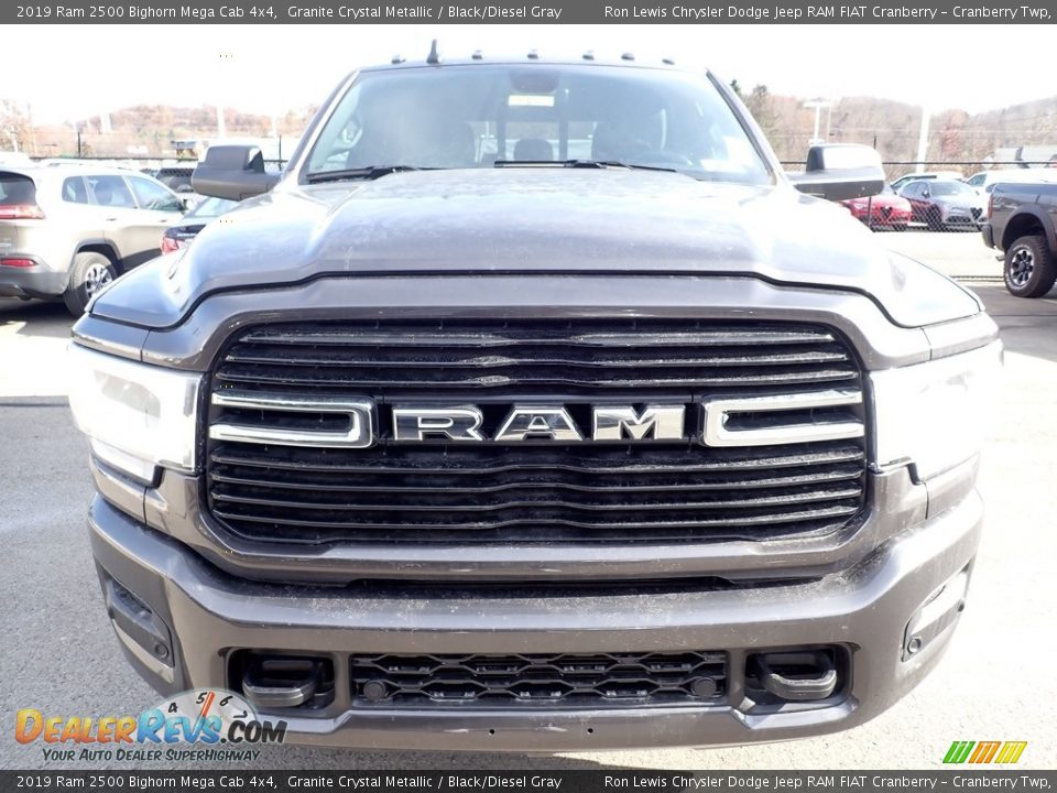 2019 Ram 2500 Bighorn Mega Cab 4x4 Granite Crystal Metallic / Black/Diesel Gray Photo #8