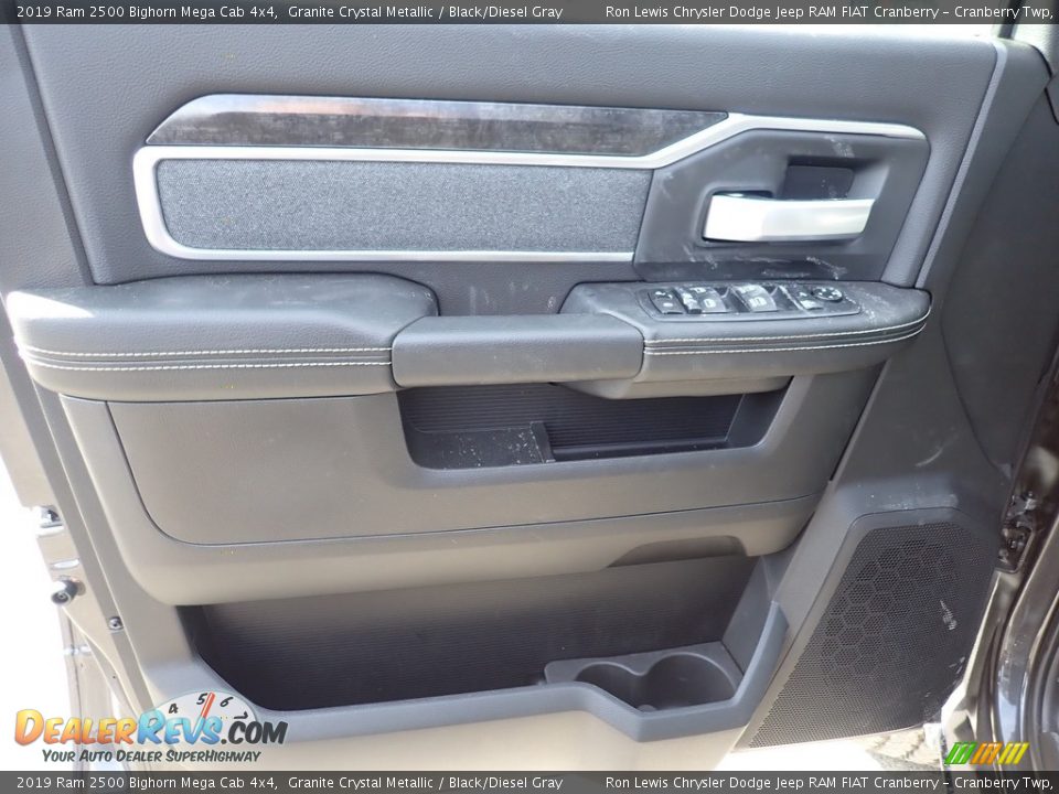 2019 Ram 2500 Bighorn Mega Cab 4x4 Granite Crystal Metallic / Black/Diesel Gray Photo #14