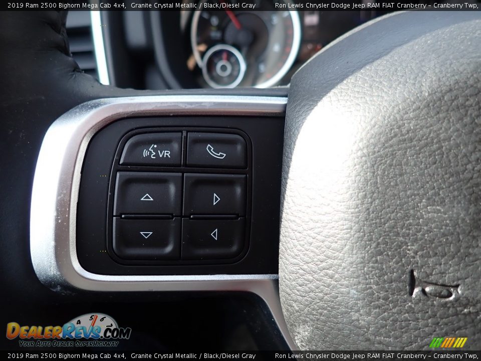 2019 Ram 2500 Bighorn Mega Cab 4x4 Granite Crystal Metallic / Black/Diesel Gray Photo #20