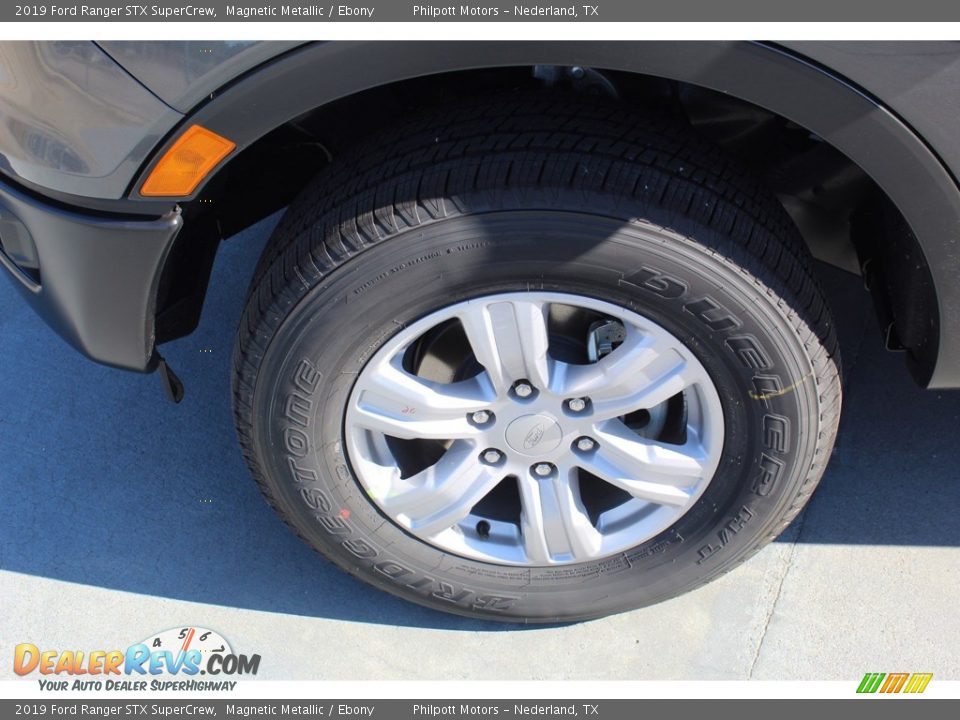 2019 Ford Ranger STX SuperCrew Magnetic Metallic / Ebony Photo #5