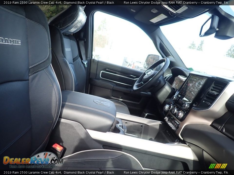 2019 Ram 2500 Laramie Crew Cab 4x4 Diamond Black Crystal Pearl / Black Photo #10