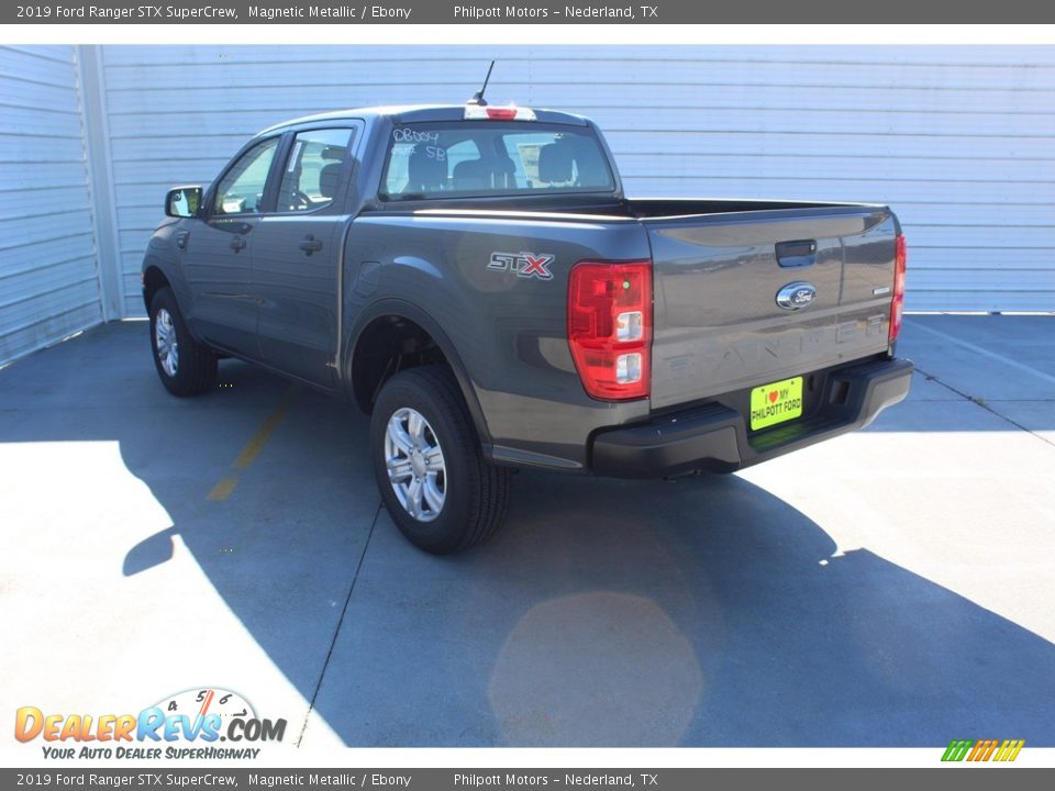 2019 Ford Ranger STX SuperCrew Magnetic Metallic / Ebony Photo #6