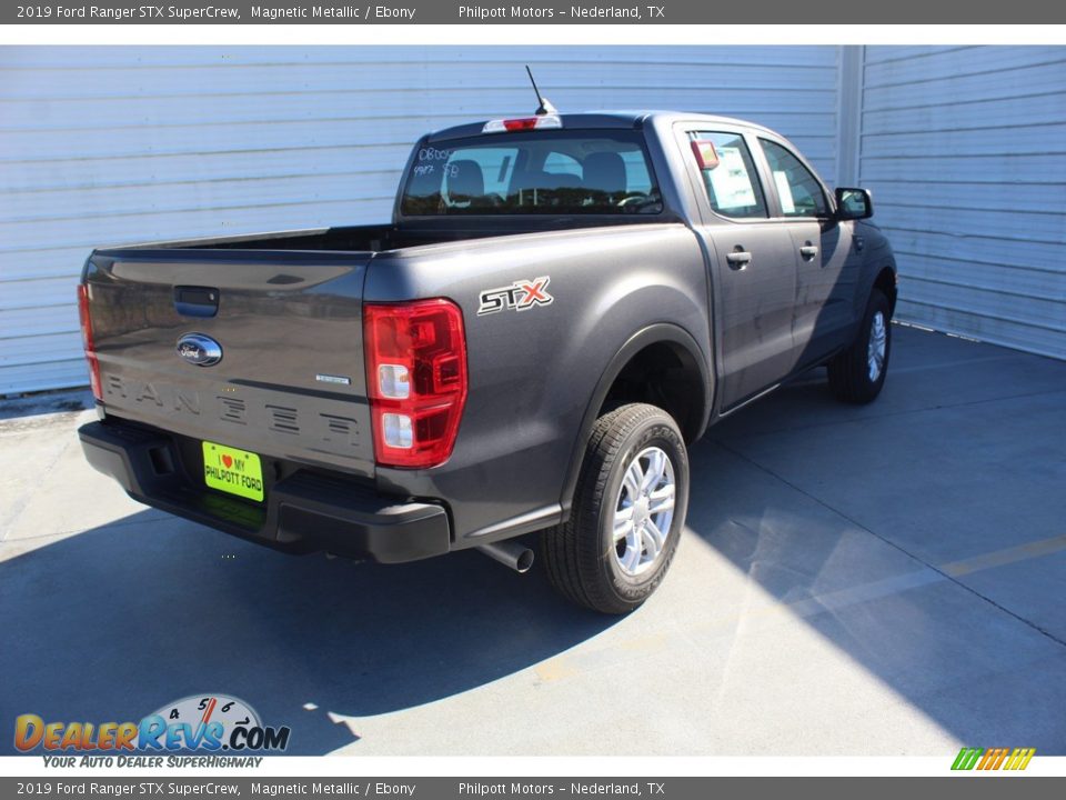 2019 Ford Ranger STX SuperCrew Magnetic Metallic / Ebony Photo #8
