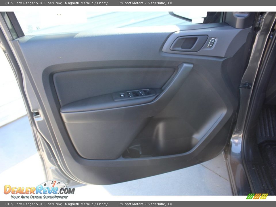 2019 Ford Ranger STX SuperCrew Magnetic Metallic / Ebony Photo #9
