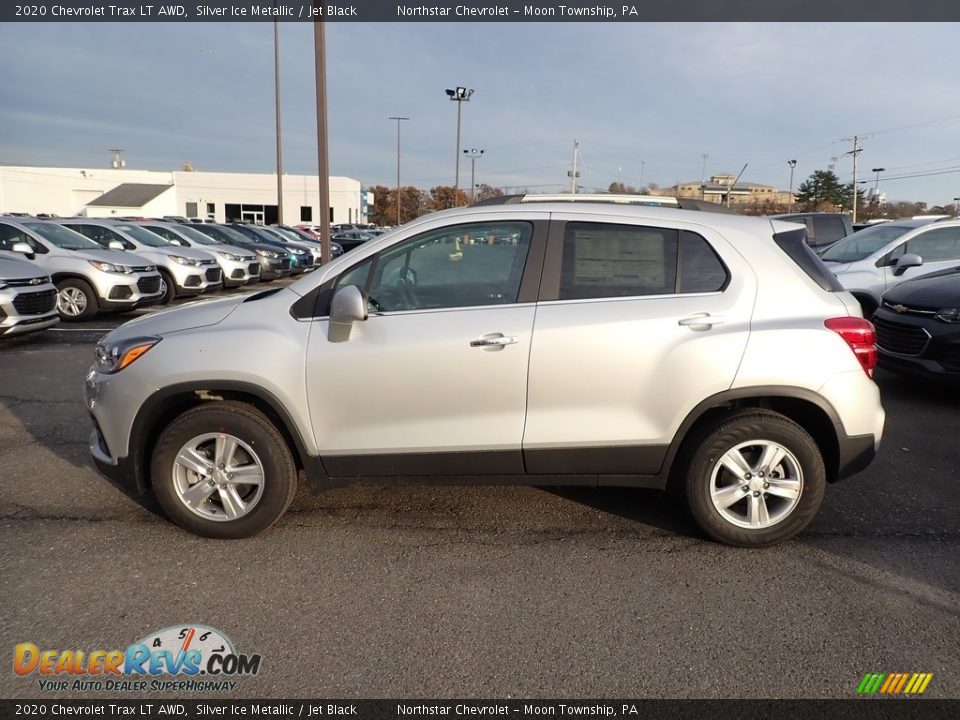 2020 Chevrolet Trax LT AWD Silver Ice Metallic / Jet Black Photo #2