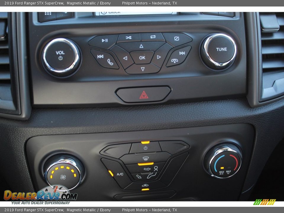 2019 Ford Ranger STX SuperCrew Magnetic Metallic / Ebony Photo #14