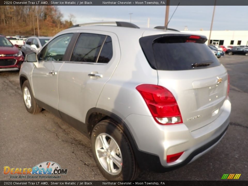 2020 Chevrolet Trax LT AWD Silver Ice Metallic / Jet Black Photo #3