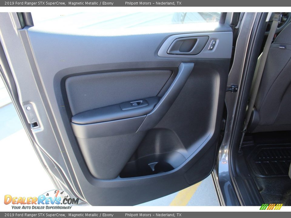 2019 Ford Ranger STX SuperCrew Magnetic Metallic / Ebony Photo #15
