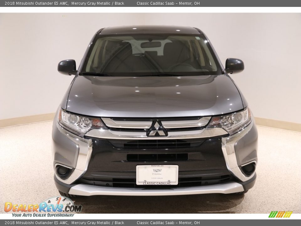 2018 Mitsubishi Outlander ES AWC Mercury Gray Metallic / Black Photo #2