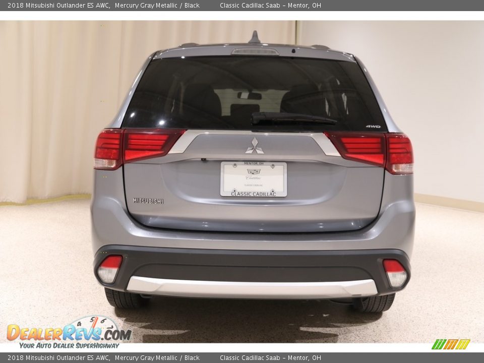 2018 Mitsubishi Outlander ES AWC Mercury Gray Metallic / Black Photo #18