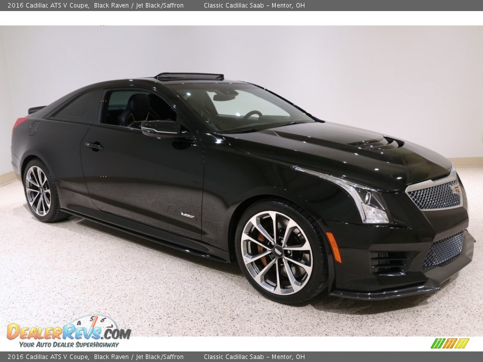 Front 3/4 View of 2016 Cadillac ATS V Coupe Photo #1