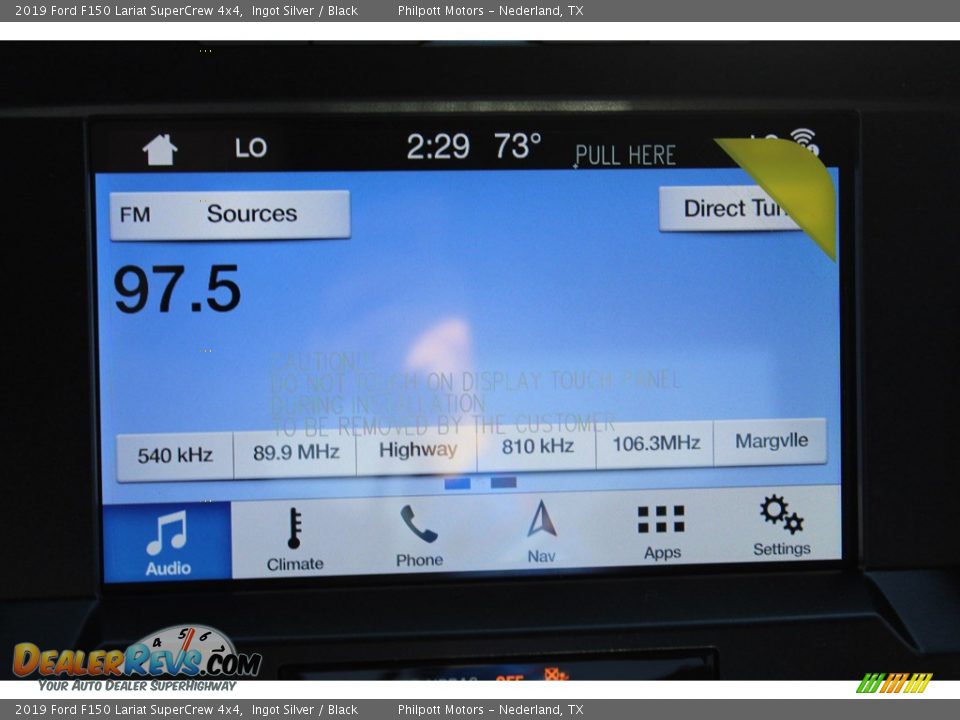 2019 Ford F150 Lariat SuperCrew 4x4 Ingot Silver / Black Photo #16