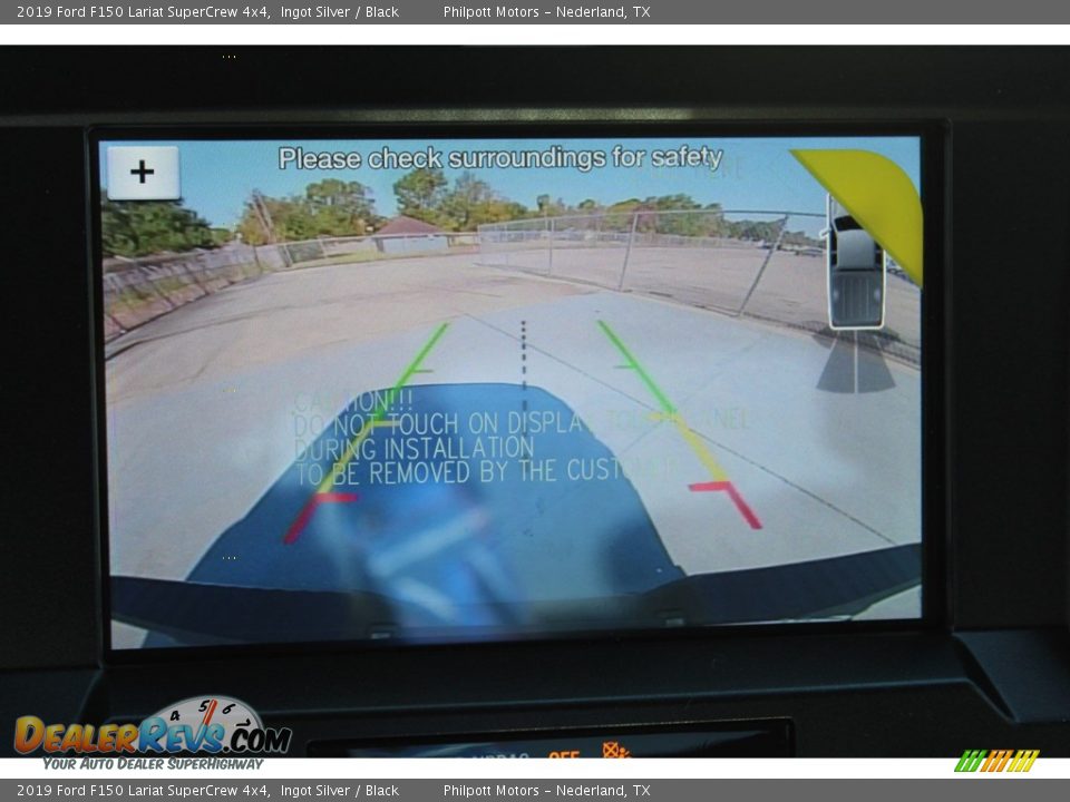 2019 Ford F150 Lariat SuperCrew 4x4 Ingot Silver / Black Photo #18