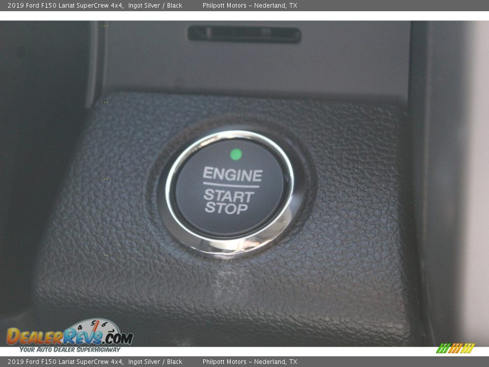2019 Ford F150 Lariat SuperCrew 4x4 Ingot Silver / Black Photo #19