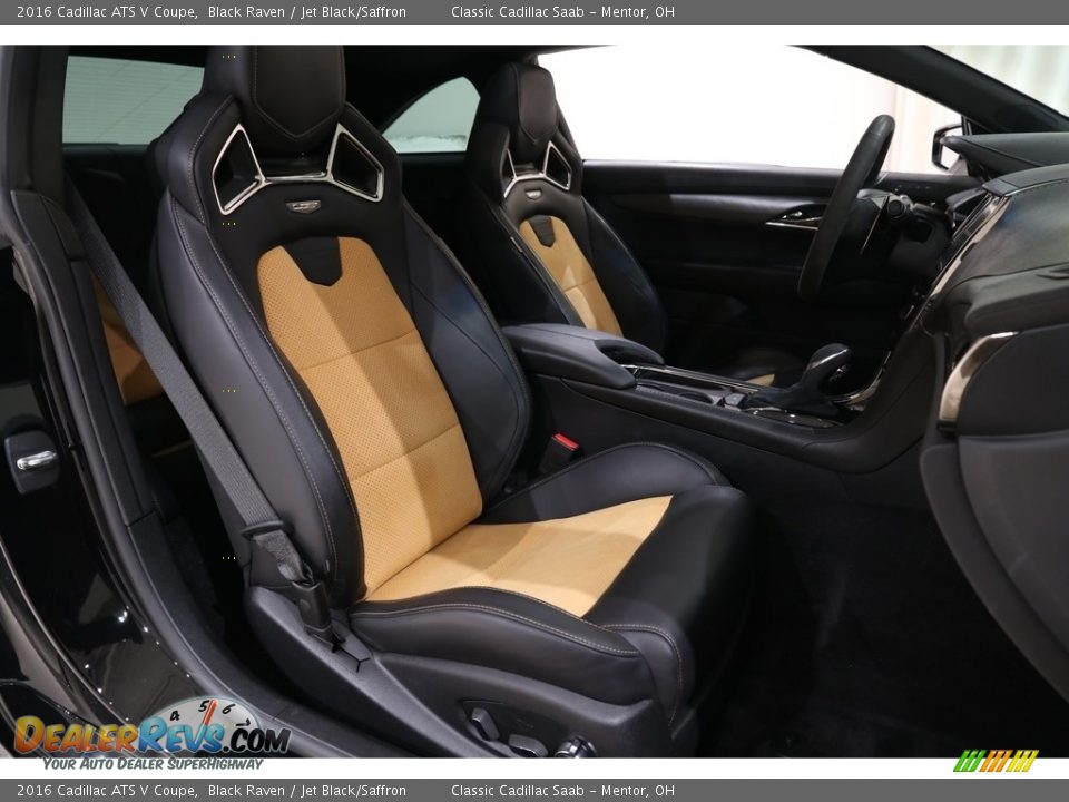 Front Seat of 2016 Cadillac ATS V Coupe Photo #16