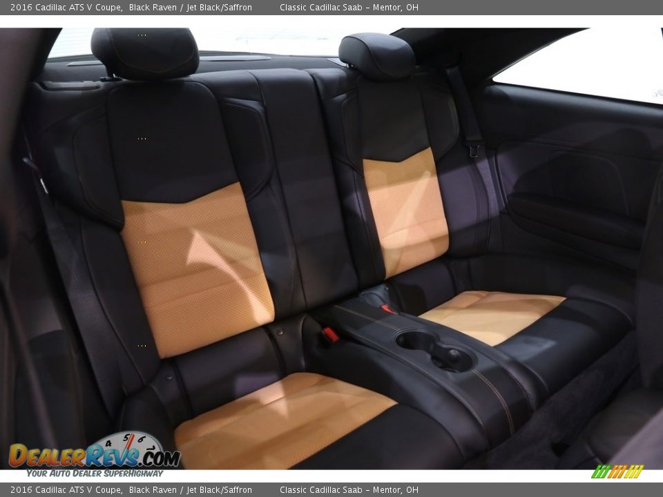 Rear Seat of 2016 Cadillac ATS V Coupe Photo #17
