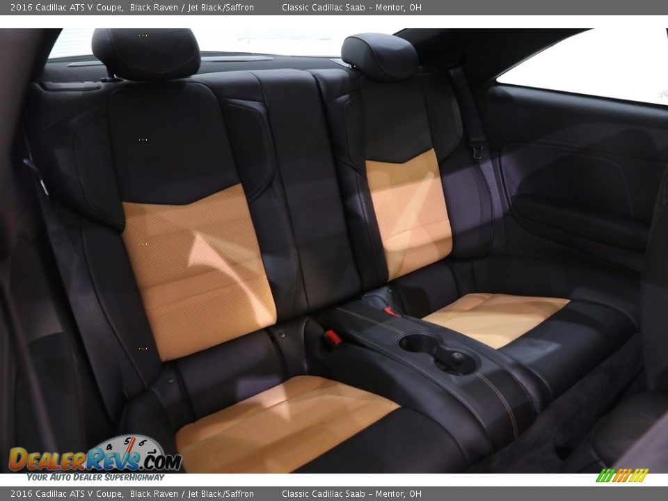 Rear Seat of 2016 Cadillac ATS V Coupe Photo #17