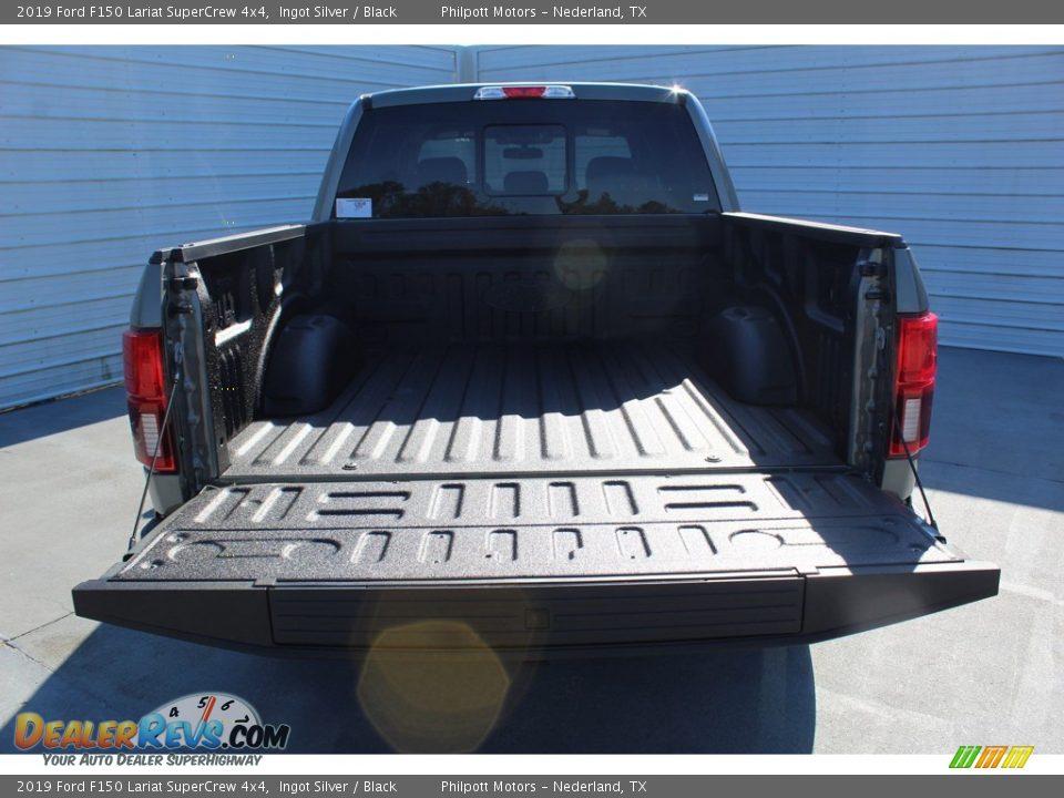 2019 Ford F150 Lariat SuperCrew 4x4 Ingot Silver / Black Photo #24