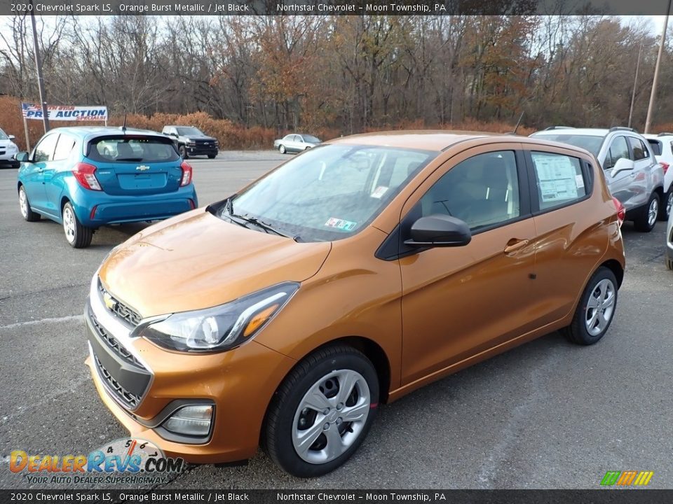2020 Chevrolet Spark LS Orange Burst Metallic / Jet Black Photo #1