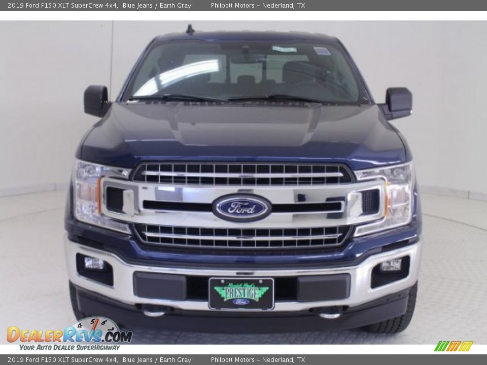 2019 Ford F150 XLT SuperCrew 4x4 Blue Jeans / Earth Gray Photo #2